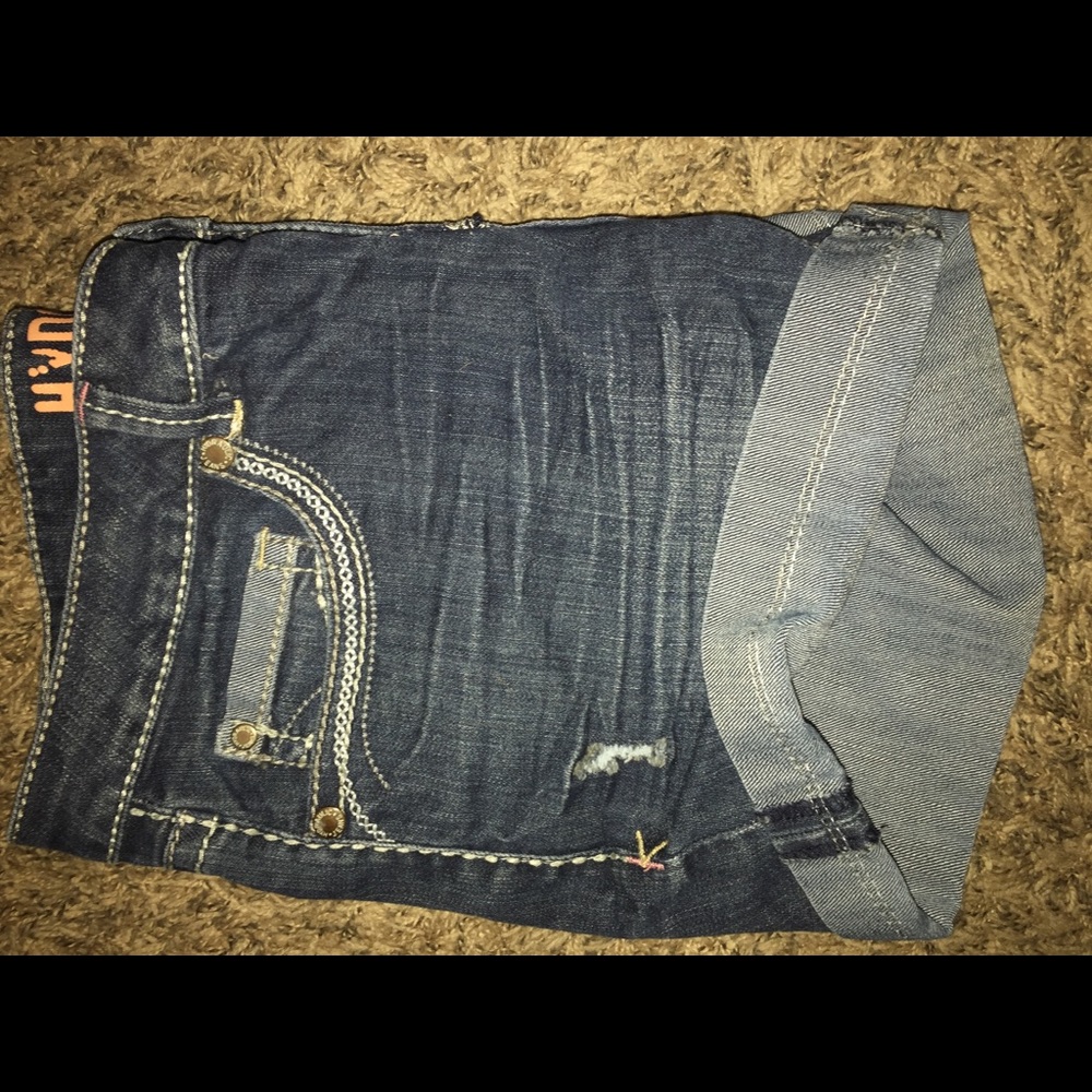 Hydraulic Jean shorts